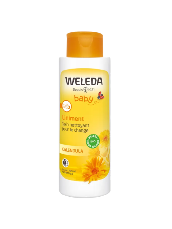 Liniment soin nettoyant pour le change 400ml Weleda Herboristerie de Paris