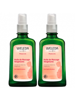 Duo Huiles de massage vergetures 2 X 100ml Weleda Herboristerie de Paris