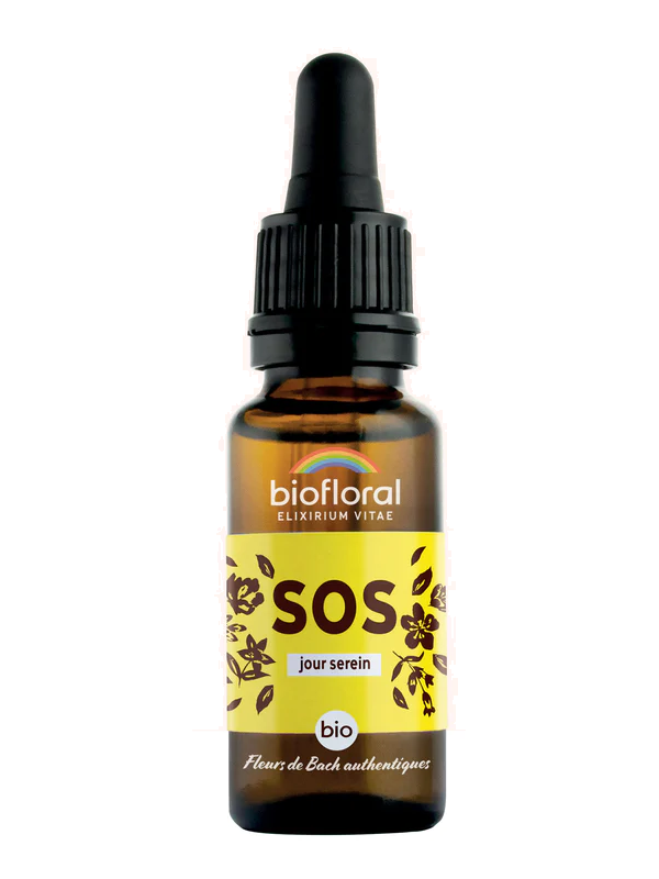 Remède de Secours rescue Nuits paisibles compte-gouttes 20 ml Biofloral