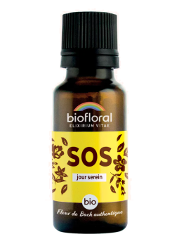 Remède de Secours RESCUE sans alcool granules Biofloral Herboristerie de paris