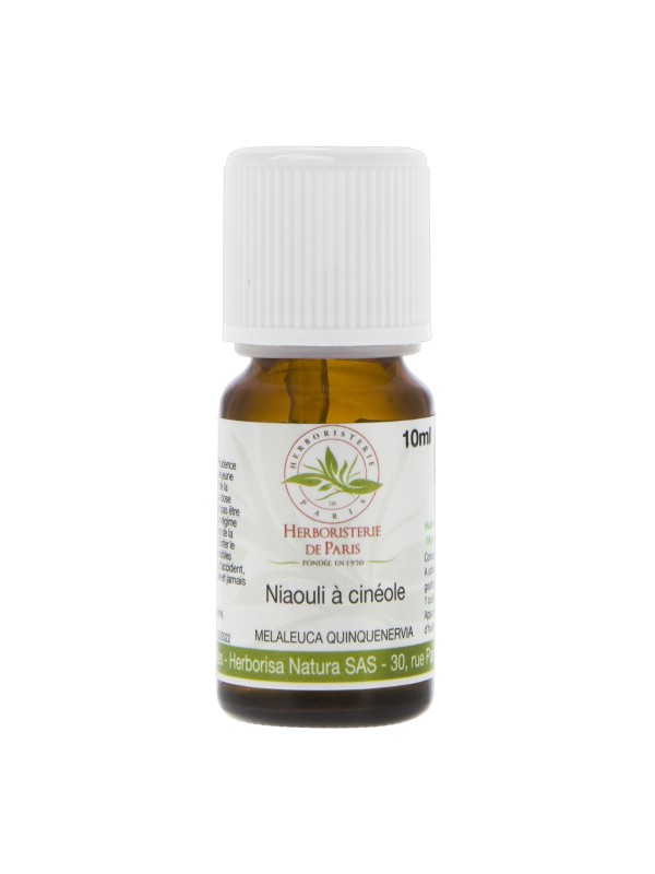 Huile essentielle de Niaouli à Cinéole Bio 10ml Herboristerie de paris Aromathérapie