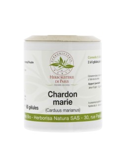 Chardon Marie Fruit BIO 60 gélules Herboristerie de Paris santé hépatique