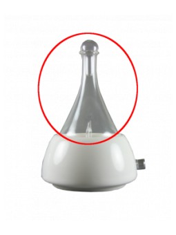 Verrerie pour diffuseur d'huiles essentielles Naxos Zen Arome Herboristerie de Paris