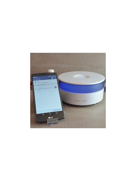 Diffuseur brumisateur ioniseur 3 en 1 Enceinte Bluetooth OIA Zen Arome Herboristerie de Paris