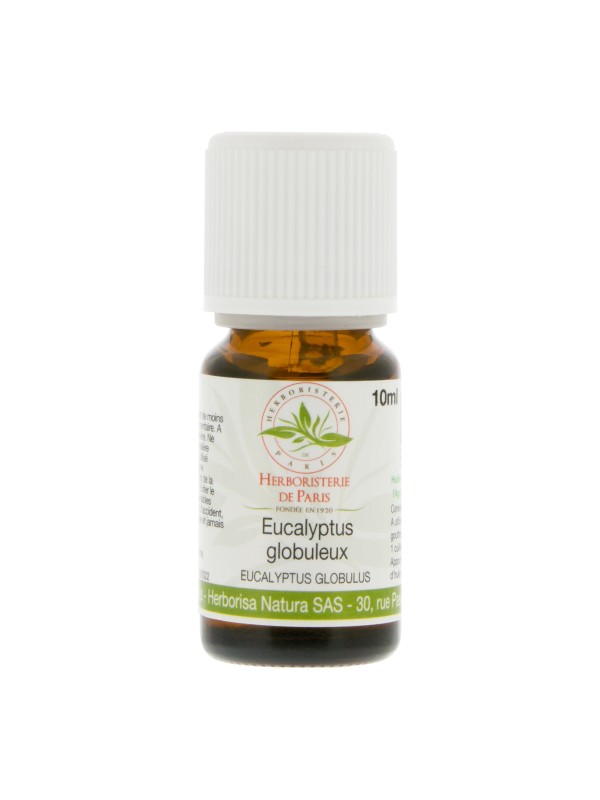 Huile essentielle Eucalyptus globulus Bio 10ml Herboristerie de Paris santé respiratoire aromathérapie complément alimentaire