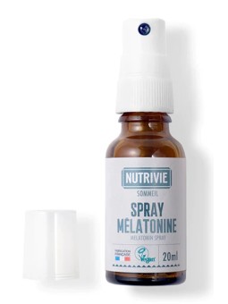 Spray Mélatonine 20ml Nutrivie Herboristerie de Paris endormissement sommeil