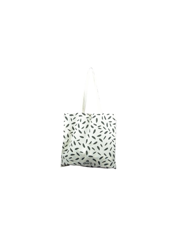 Tote bag en coton bio 40x40cm Avril Herboristerie de Paris