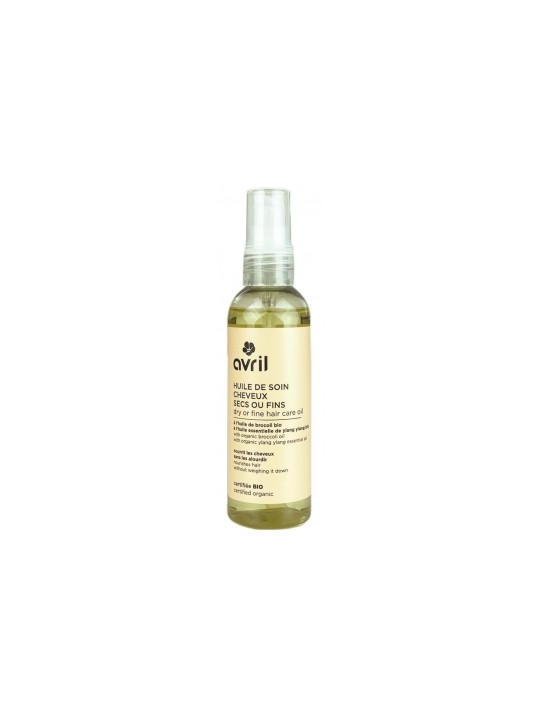 Huile de soin cheveux secs ou fins 100ml Avril Herboristerie de Paris