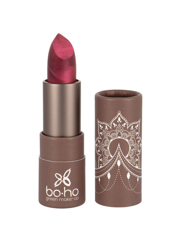 Rouge à Lèvres nacré transparent glossy 406 cassis 3.5g Boho Green Herboristerie de Paris