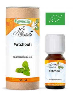 Huile essentielle de Patchouli 10 ml Phytofrance Herboristerie de paris senteurs parfumantes