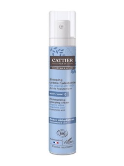 Sleeping crème de nuit hydratante peaux déshydratées 50ml Cattier Herboristerie de Paris
