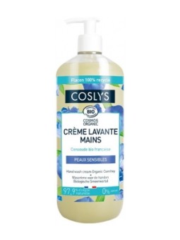 Crème lavante mains consoude bio 1L Coslys Herboristerie de Paris