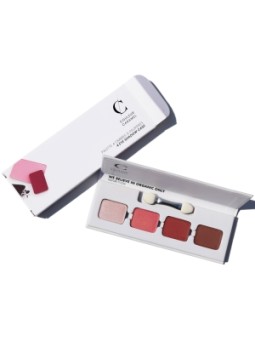 Palette ombre à paupières n°42 L'automne Couleur Caramel Herboristerie de Paris