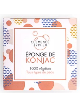 Eponge de konjac Clemence & Vivien