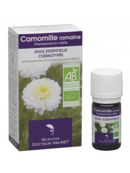Huile essentielle Camomille Romaine 5ml Dr Valnet Herboristerie de Paris