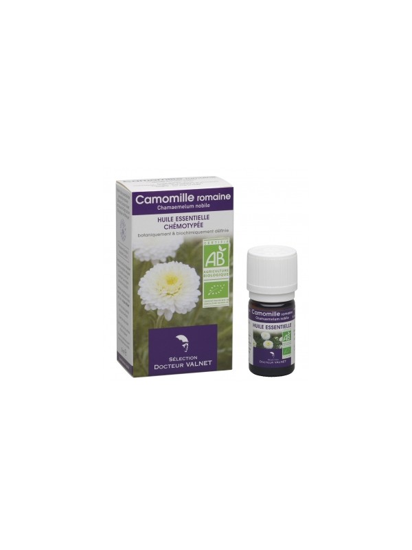 Huile essentielle Camomille Romaine 5ml Dr Valnet Herboristerie de Paris