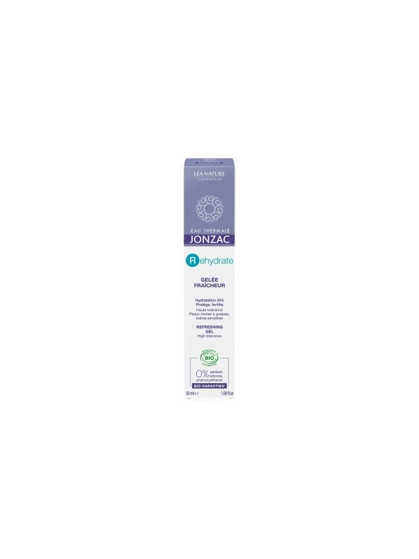 Gelée fraîcheur Rehydrate 50ml Eau Thermale Jonzac Herboristerie de Paris