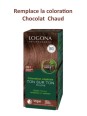 Coloration soin végétale Brun Chocolat 100g Logona Herboristerie de Paris chocolat chaud