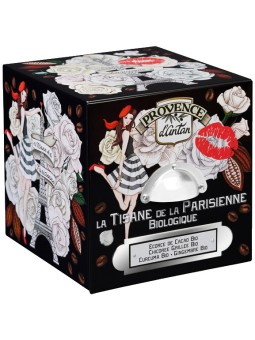 Tisane de la parisienne biologique boite métal 24 sachets Provence d'Antan infusion parisienne Herboristerie de paris