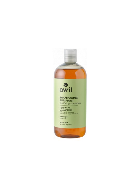 Shampooing Purifiant 500ml Avril Herboristerie de Paris aloe vera huiles essentielles