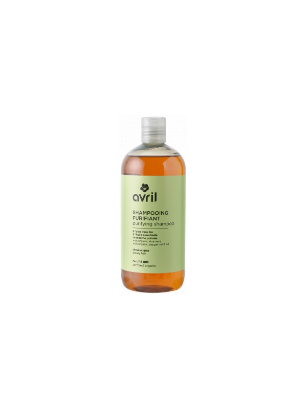 Shampooing Purifiant 500ml Avril Herboristerie de Paris aloe vera huiles essentielles