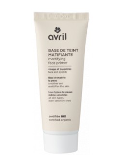 Base de teint matifiante 30ml Avril Herboristerie de Paris primer matifiant certifié Bio