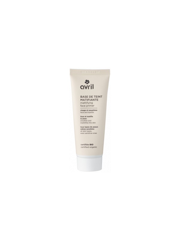 Base de teint matifiante 30ml Avril Herboristerie de Paris primer matifiant certifié Bio