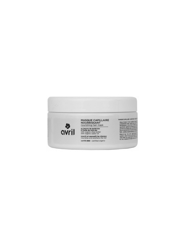 Masque capillaire nourrissant 200ml Avril Herboristerie de Paris