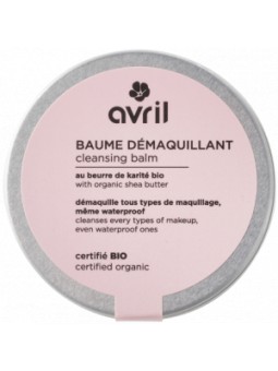 Baume démaquillant solide 100ml Avril cosmétique Herboristerie de Paris contre le maquillage récalcitrant et waterproof