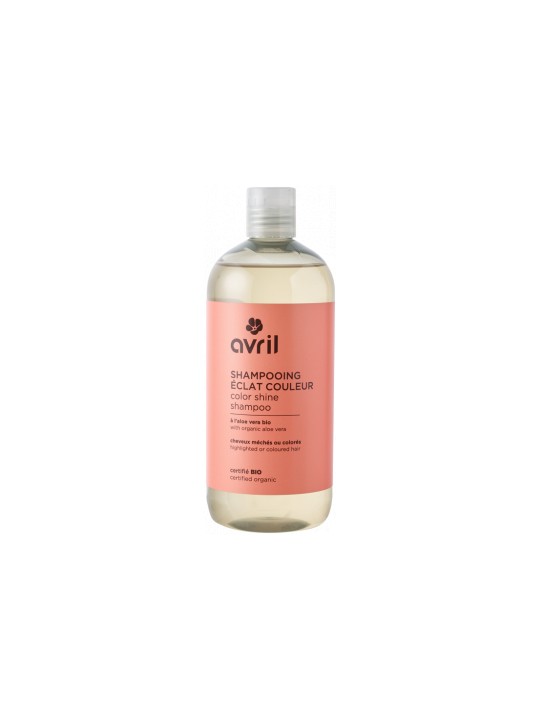 Shampooing Eclat Couleur certifié Bio 500ml Avril Shampoing Eclat Couleur 500ml Avril Herboristerie de Paris