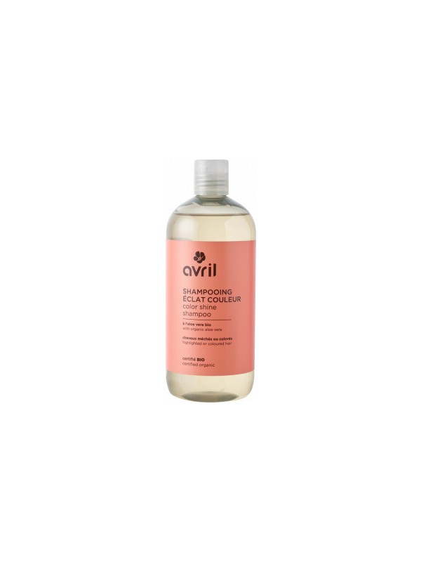 Shampooing Eclat Couleur certifié Bio 500ml Avril Shampoing Eclat Couleur 500ml Avril Herboristerie de Paris