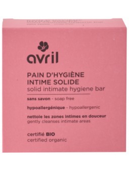Pain d'hygiène intime solide 110g Avril cosmétique Herboristerie de Paris testé gynécologiquement