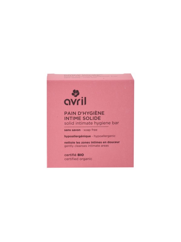 Pain d'hygiène intime solide 110g Avril cosmétique Herboristerie de Paris testé gynécologiquement