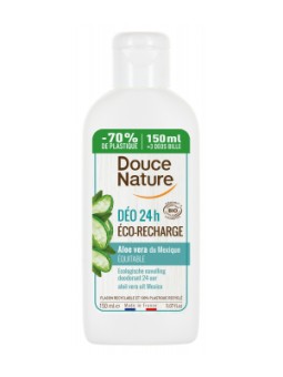 Recharge du déodorant à  l'Aloé véra du Mexique 150ml Douce Nature Herboristerie de Paris