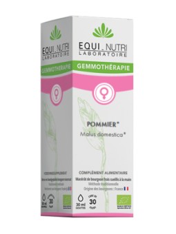 Pommier bio Flacon compte gouttes 30ml Equi - Nutri Herboristerie de Paris