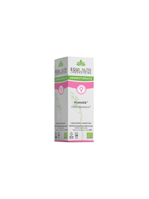 Pommier bio Flacon compte gouttes 30ml Equi - Nutri Herboristerie de Paris