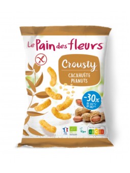 Apéritif Crousty Cacahuète 75g Le Pain Des Fleurs Herboristerie de Paris