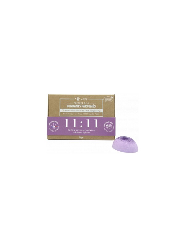 Coffret de 6 fondants parfumés 11:11 Lov'Frog Herboristerie de Paris