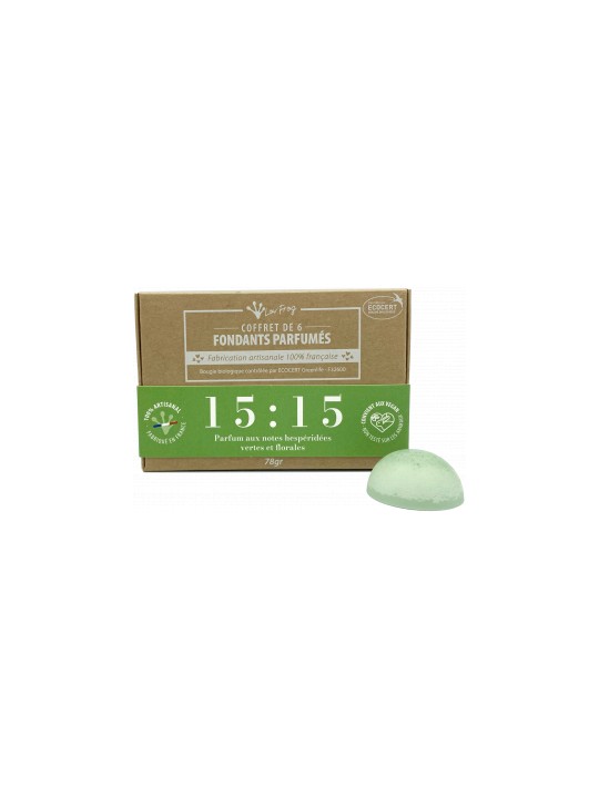 Coffret de 6 fondants parfumés 15:15 Lov'Frog Herboristerie de Paris