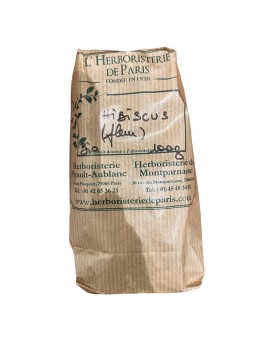Tisane Hibiscus Fleur Karkade BIO Bissap 100 gr Herboristerie de Paris santé circulatoire santé urinaire