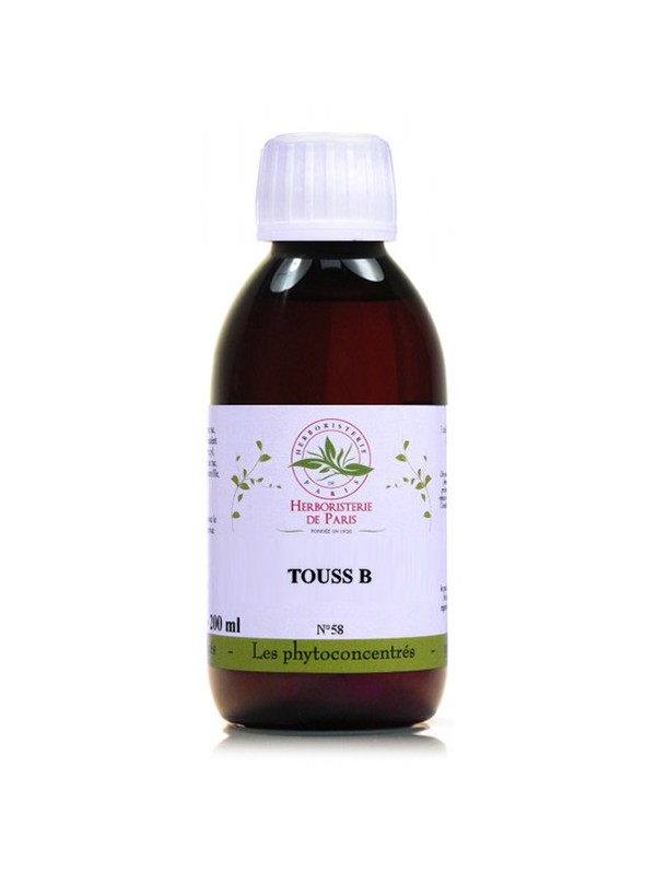Phyto-concentré Touss B 200 ml Herboristerie de Paris eucalyptus hysope coquelicot