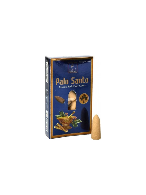 Palo Santo cônes d'encens Balaji 10 cones Herboristerie De Paris