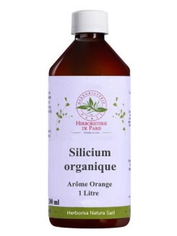 Silicium organique 35 mg silicium 1 Litre Herboristerie de Paris