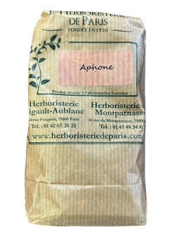 Tisane Aphone Cordes vocales 100gr Herboristerie de paris gorge chant mal de gorge
