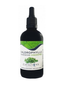 Chlorophylle Magnésienne concentrée liquide 100ml Catalyons detoxification Herboristerie de paris