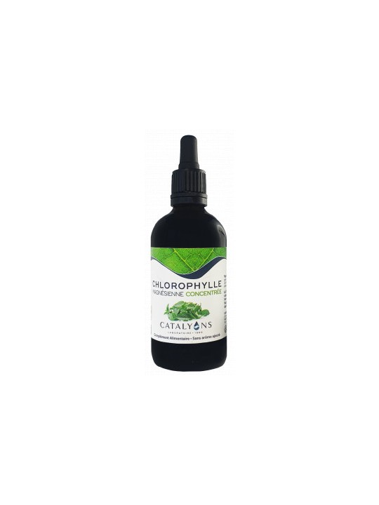 Chlorophylle Magnésienne concentrée liquide 100ml Catalyons detoxification Herboristerie de paris