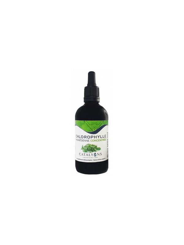 Chlorophylle Magnésienne concentrée liquide 50ml Catalyons purification Herboristerie de paris