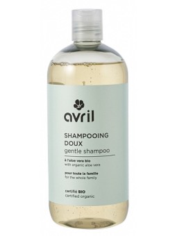 Shampooing doux 500 ml Avril aloe vera cocoate pour toute la famille Herboristerie de paris