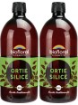 Duopack Ortie Silice en solution buvable 2x1L Biofloral silicium articulaire Herboristerie de paris