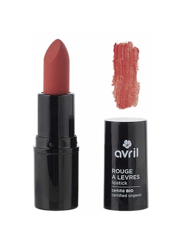 Rouge à lèvres Rose de la Mariée 3gr Avril Cosmétique rouge à lèvres bio cosmos Herboristerie de paris